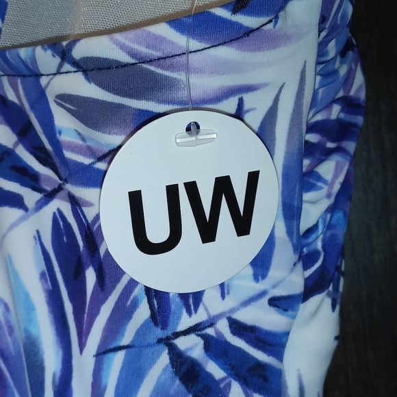 Swim Solutions Strappy One-Piece Swimsuit - Picture 6 of 14